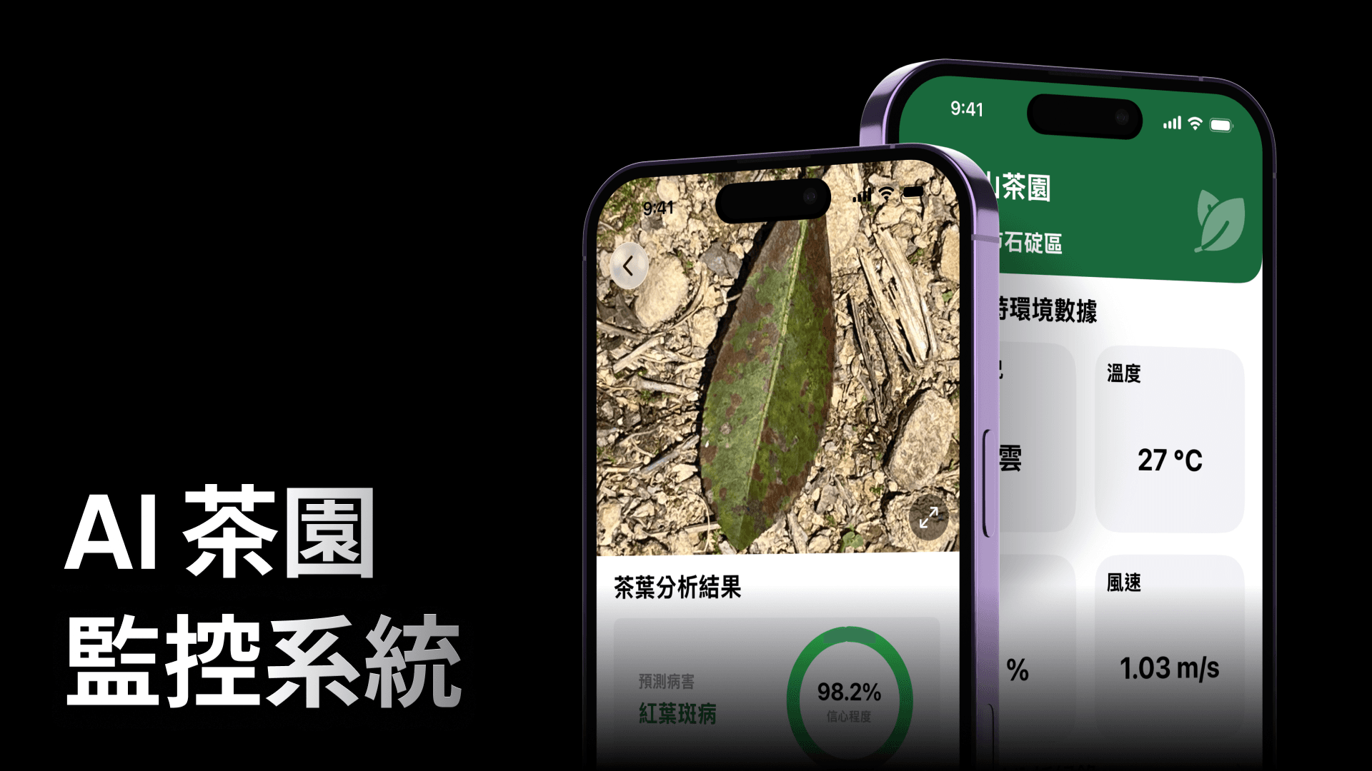 AI 茶園監控系統