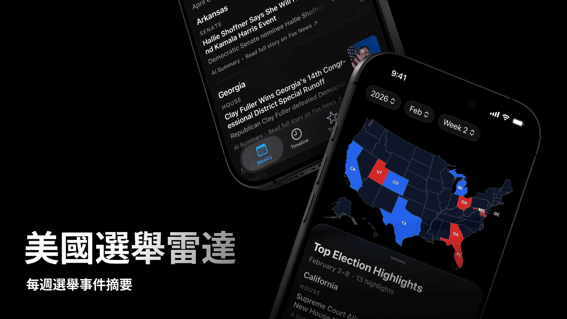 美國選舉雷達