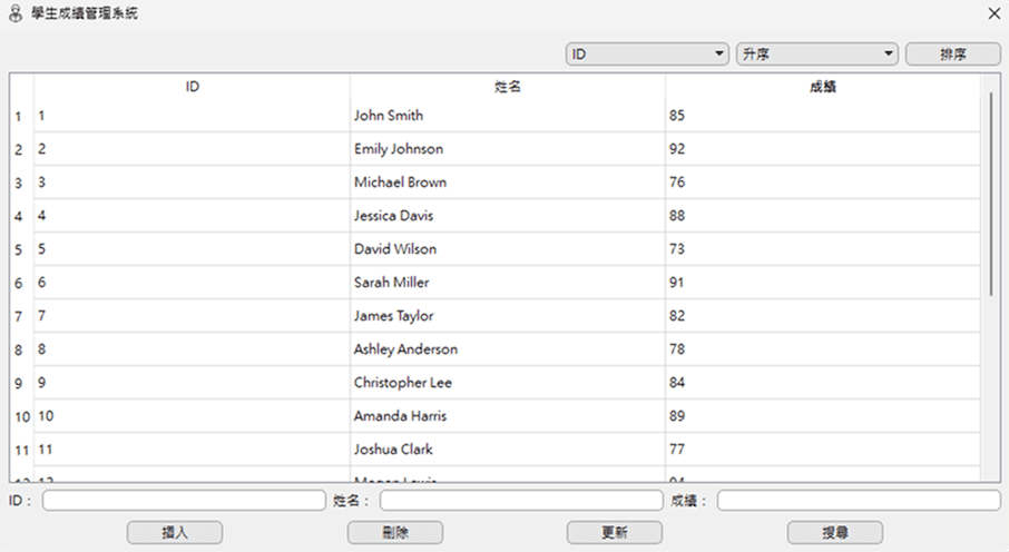 Student Grade Management System