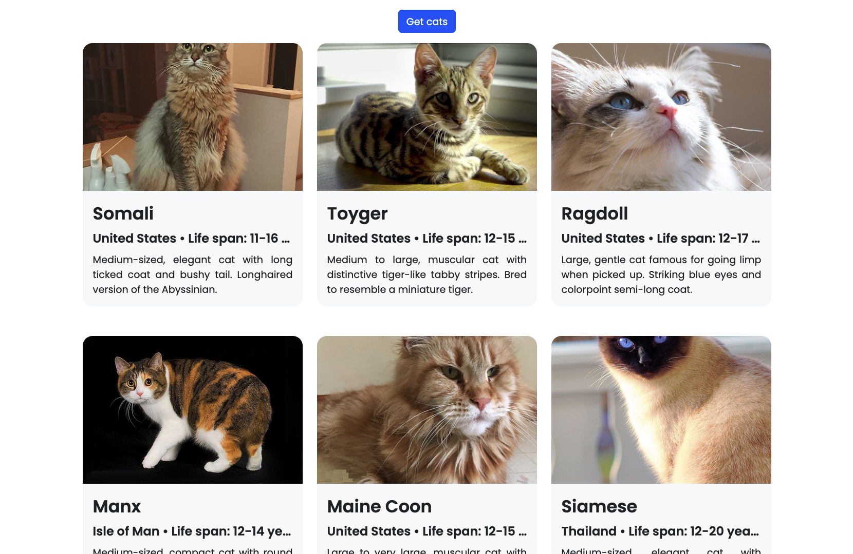 Cat List 2