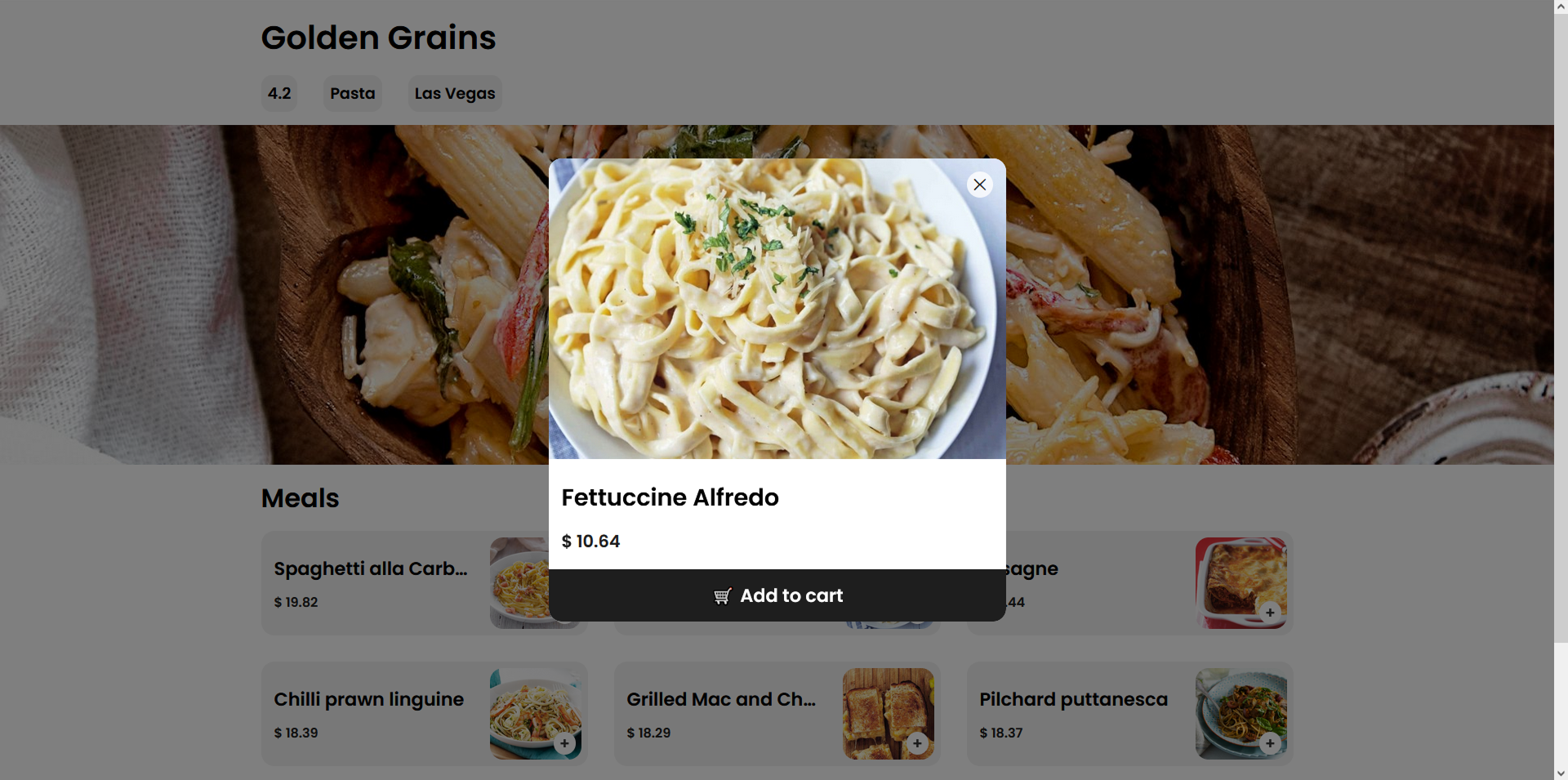 Pasta Meal