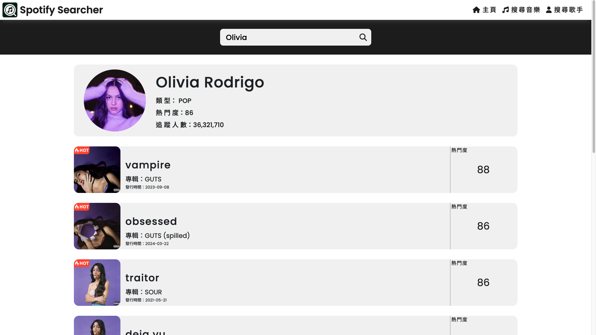Artist Information