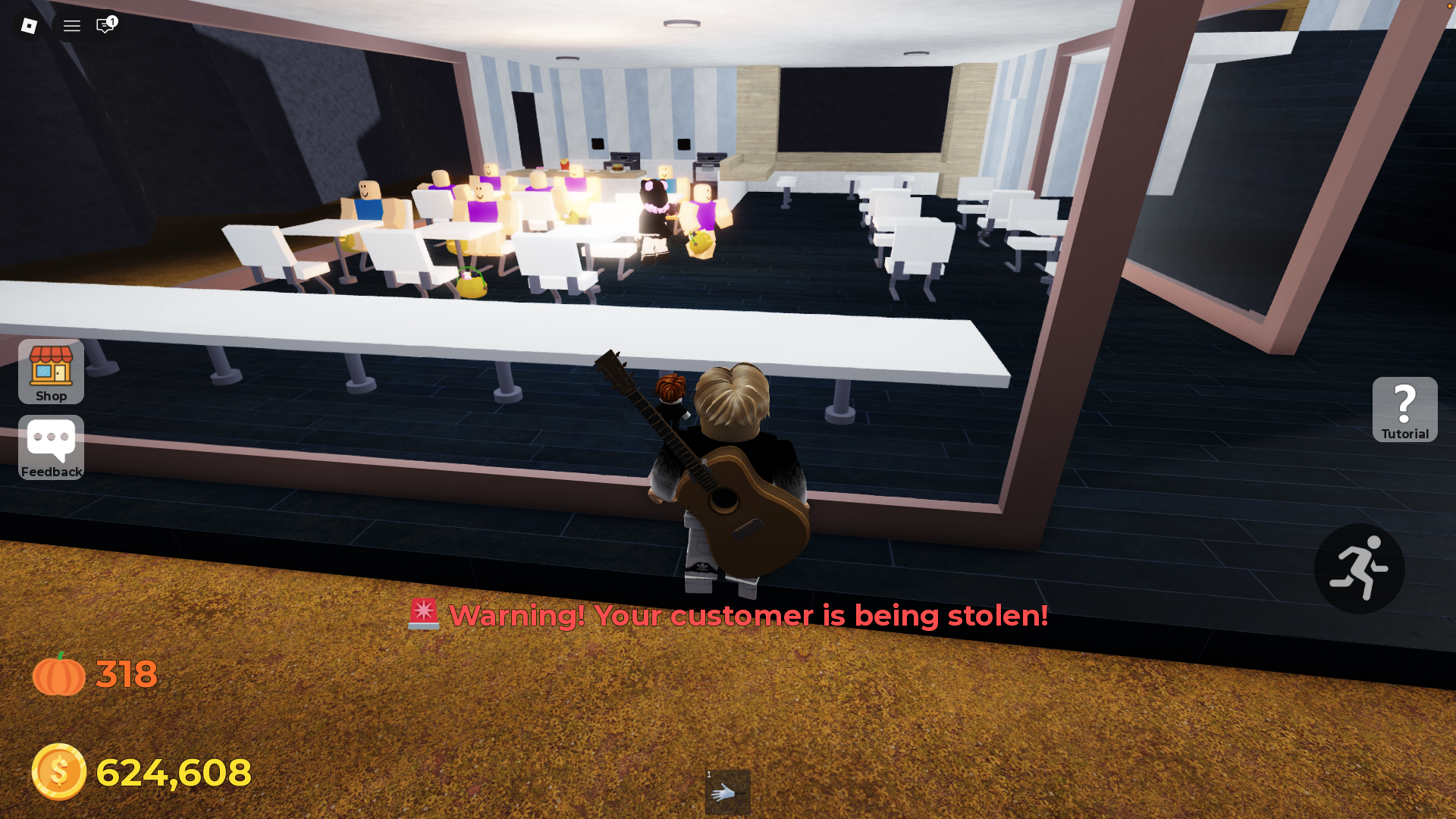 Customer Stealing Notification