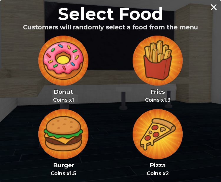Menu Interface
